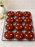 One Dozen Red Velvet Cookies